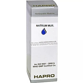 Hapro Natrum Mur 1M (1000 CH) (100ml)