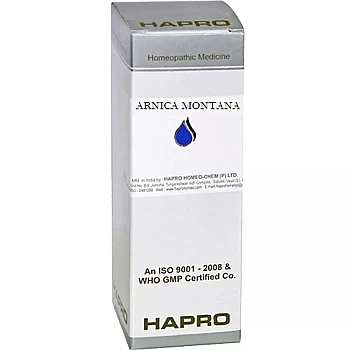 Hapro Arnica Montana 1M (1000 CH) (30ml)