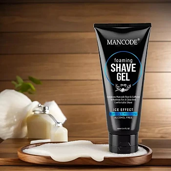 Mancode Foaming Shave Gel For Men (100ml)