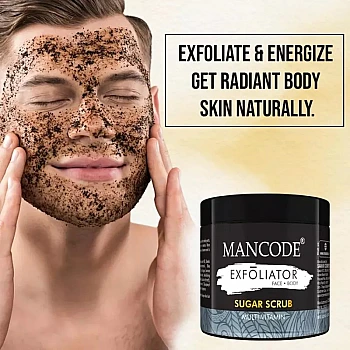 Mancode Multi-Vitamin Sugar Scrub (125g)