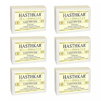Hasthkar Handmades Camel Milk Soap (125g, Pack of 6)
