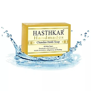Hasthkar Handmades Chandan Haldi Soap (125g)