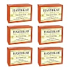 Hasthkar Handmades Rose Sandal Soap (125g, Pack of 6)