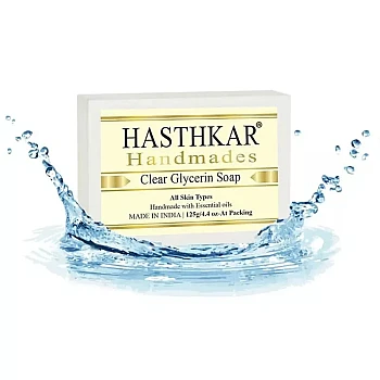 Hasthkar Handmades Clear Glycerin Soap (125g)
