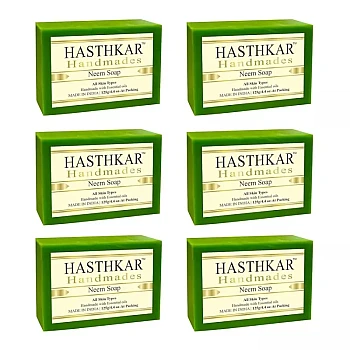 Hasthkar Handmades Neem Soap (125g, Pack of 6)