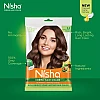 Nisha Creme Hair Color 3.5 Chocolate Brown (40g, Pack of 6)