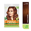 Nisha Creme Hair Color 4.3 Golden Brown (Pouch Pack) (Colorant 20g + Developer 20ml) (40g, Pack of 6)