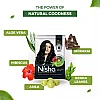 Nisha Henna Based Hair Color Natural Black Powder 1.00 (10g, Pack of 10)