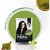 Nisha Henna Based Hair Color Natural Black Powder 1.00 (10g, Pack of 10)