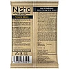 Nisha Henna Based Hair Color Natural Black Powder 1.00 (25g, Pack of 10)