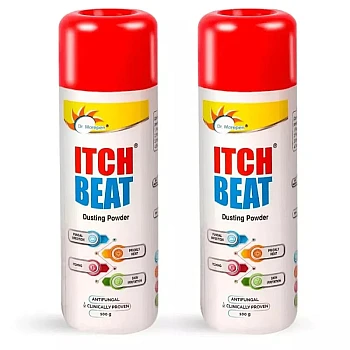 Dr Morepen Itch Beat Antifungal Dusting Powder (100g, Pack of 2)