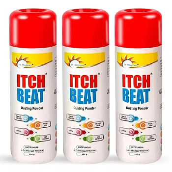 Dr Morepen Itch Beat Antifungal Dusting Powder (100g, Pack of 3)