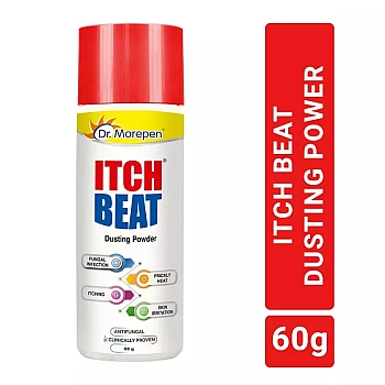Dr Morepen Itch Beat Antifungal Dusting Powder (60g, Pack of 4)