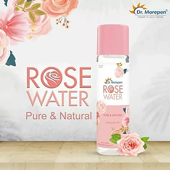 Dr Morepen Pure & Natural Rose Water (120ml, Pack of 3)