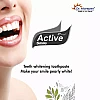 Dr Morepen Active Smile Charcoal Toothpaste (100g, Pack of 2)