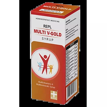 REPL Multi V-Gold Syrup (100ml)