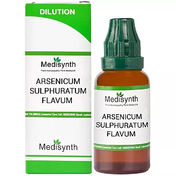Medisynth Arsenicum Sulphuratum Flavum 6 CH (30ml)