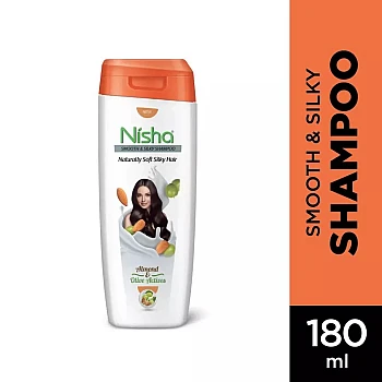 Nisha Almond & Olive Actives Shampoo (180ml, Pack of 2)