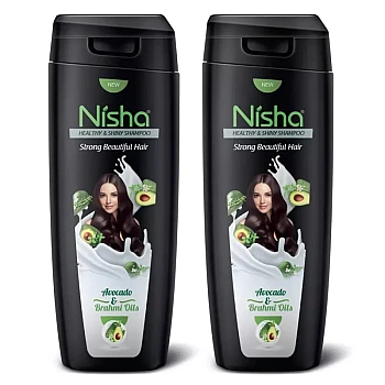 Nisha Avocado & Brahmi Oils Shampoo (180ml, Pack of 2)