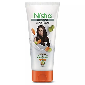 Nisha Almond & Olive Actives Conditioner (Tube) (180ml)