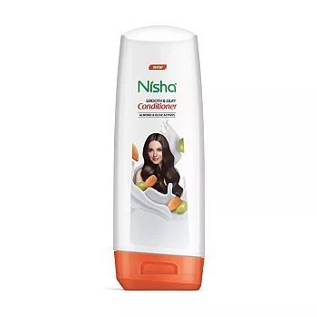Nisha Almond & Olive Actives Conditioner (Bottle) (180ml)