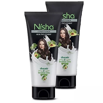 Nisha Avocado & Brahmi Oils Conditioner (Tube) (80ml, Pack of 2)