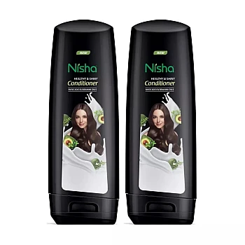 Nisha Avocado & Brahmi Oils Conditioner (Bottle) (80ml, Pack of 2)