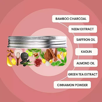 Wild Oak 3 In 1 Multi Effect Cleanser + Scrub + Masque (100g)