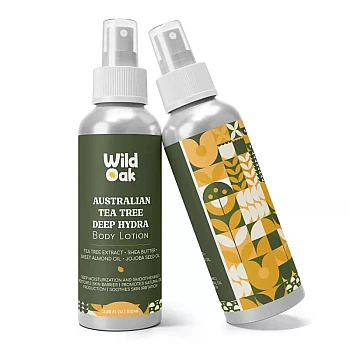 Wild Oak Australian Tea Tree Deep Hydra Body Lotion (100ml)