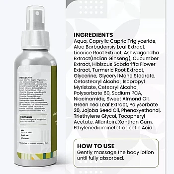 Wild Oak Japanese Matcha Tea Body Lotion (100ml)