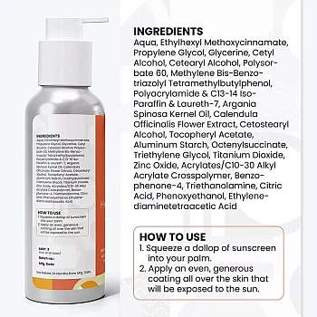 Wild Oak Sea Ferns Sunscreen (Spf 50 ) Hydrating Moisturizer (100ml)