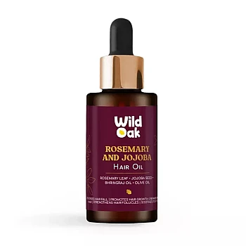 Wild Oak Rosemary And Jojoba Hair Oil (50ml)