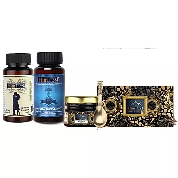 Himthor Shilajit capsule + Power Capsule + Shilajit Resin (Each 60caps + 20gm) (1Pack)