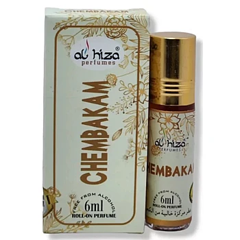 Al Hiza Perfumes Chembakam Roll-on Perfume Free From Alcohol (6ml)