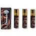 Al Hiza Perfumes Chocolate Roll-on Perfume Free From Alcohol (6ml, Pack of 3)