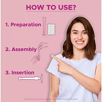 Dharmanis International Vg-3 Tablets For Women (With 2 Applicators) (24tab, Pack of 3)