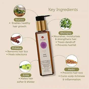 Tvam Hair Tonic Henna Anti-Hair Fall (200ml)