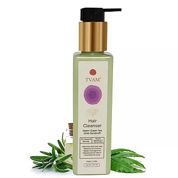 Tvam Hair Cleanser Neem Green Tea (Anti-Dandruff) (200ml)