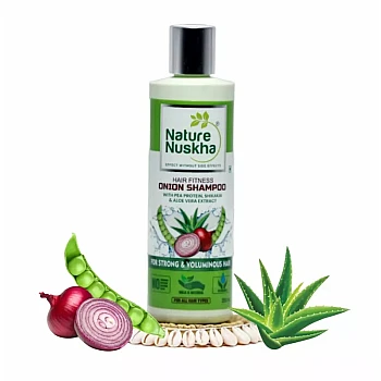 Nature Nuskha Hair Fitness Onion Shampoo (250ml)