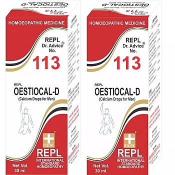 REPL Dr. Advice No 113 (Oestiocal-D) (30ml, Pack of 2)