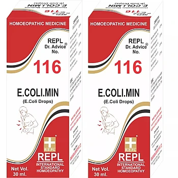 REPL Dr. Advice No 116 (E.Coli.Min) (30ml, Pack of 2)
