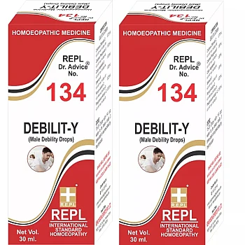 REPL Dr. Advice No 134 (Debilit Y) (30ml, Pack of 2)