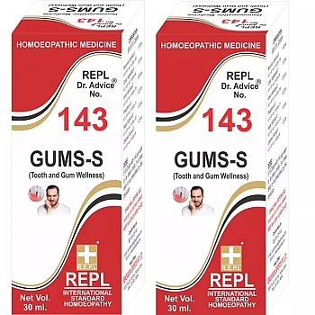 REPL Dr. Advice No 143 (Gums S) (30ml, Pack of 2)