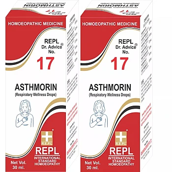 REPL Dr. Advice No 17 (Asthmorin) (30ml, Pack of 2)