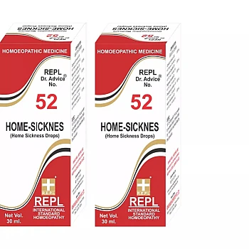 REPL Dr. Advice No 52 (Home Sicknes) (30ml, Pack of 2)
