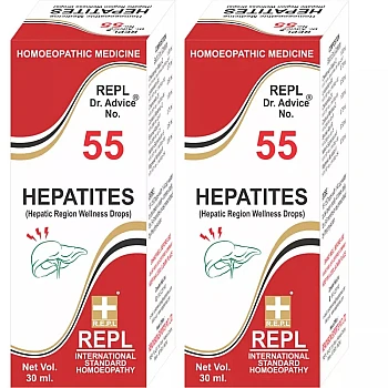 REPL Dr. Advice No 55 (Hepatites) (30ml, Pack of 2)
