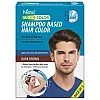 Nisha 5 Minutes Quick Hair Color Shampoo Dark Brown (60ml, Pack of 3)