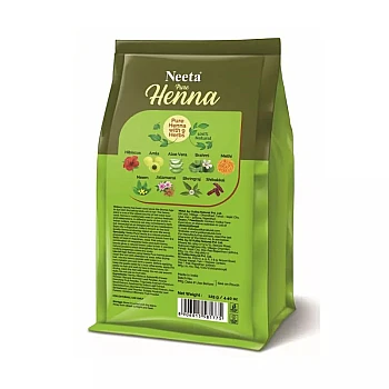 Neeta Pure Henna Mehndi Powder With 9 Natural Herbs (125g, Pack of 2)
