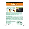 Nisha Creme Hair Color 1.0 Natural Black (Colorant 20g + Developer 20ml) (1Pack, Pack of 6)