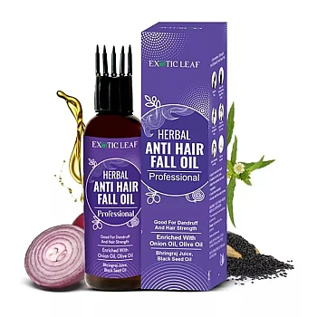 Exotic Leaf Herbal Anti Hair Fall Oil (100ml)